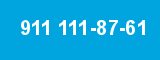 911 111-87-61 911 111-87-61